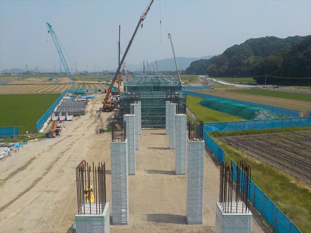 工事中の写真