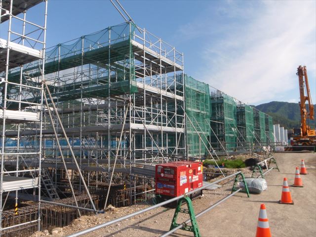 工事中の写真